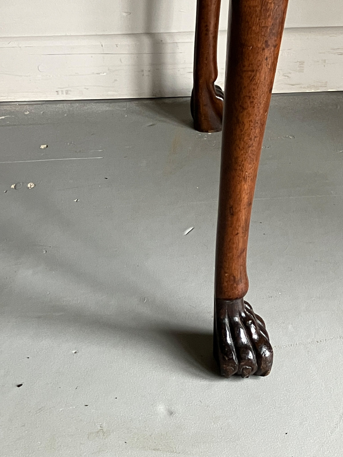 A 19th Century Mahogany Console Table in the George II Style