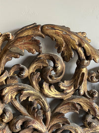 A Late 18th Century Florentine Giltwood Carving