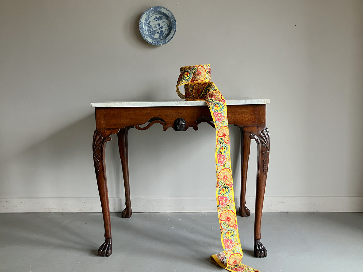 A 19th Century Mahogany Console Table in the George II Style