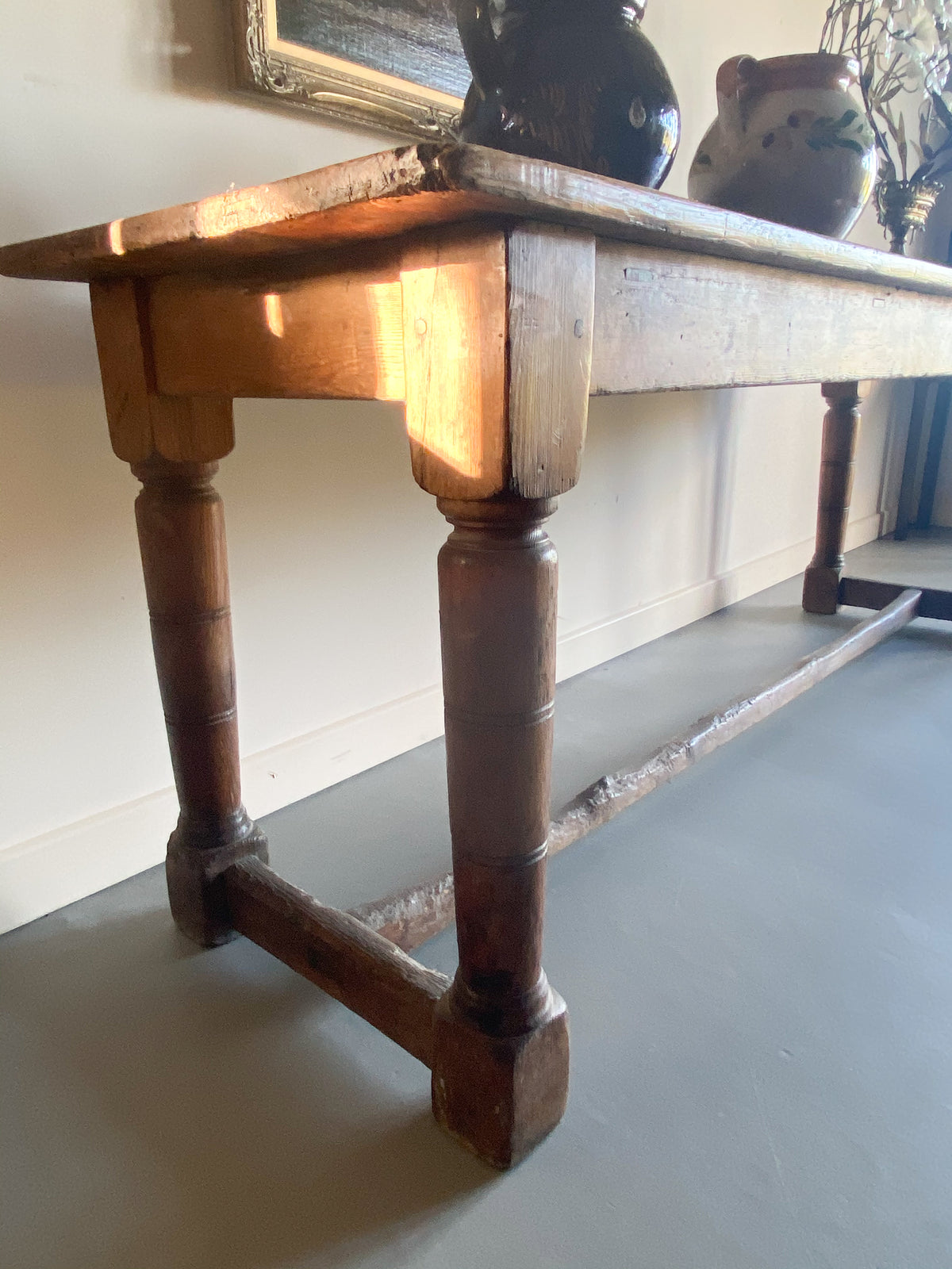 19th Century Pine Coaching Table