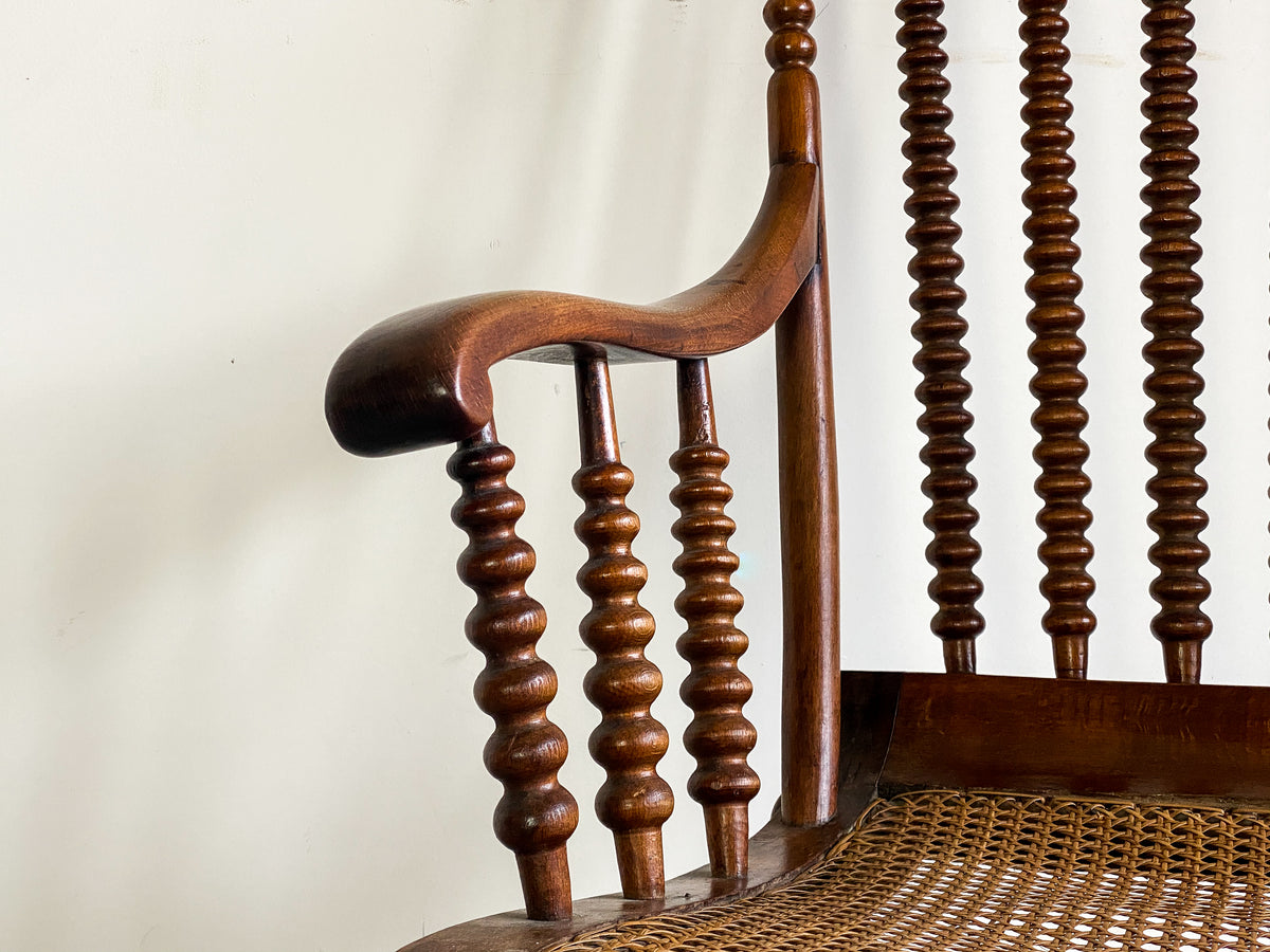 19th Century Fruitwood Bobbin Chair