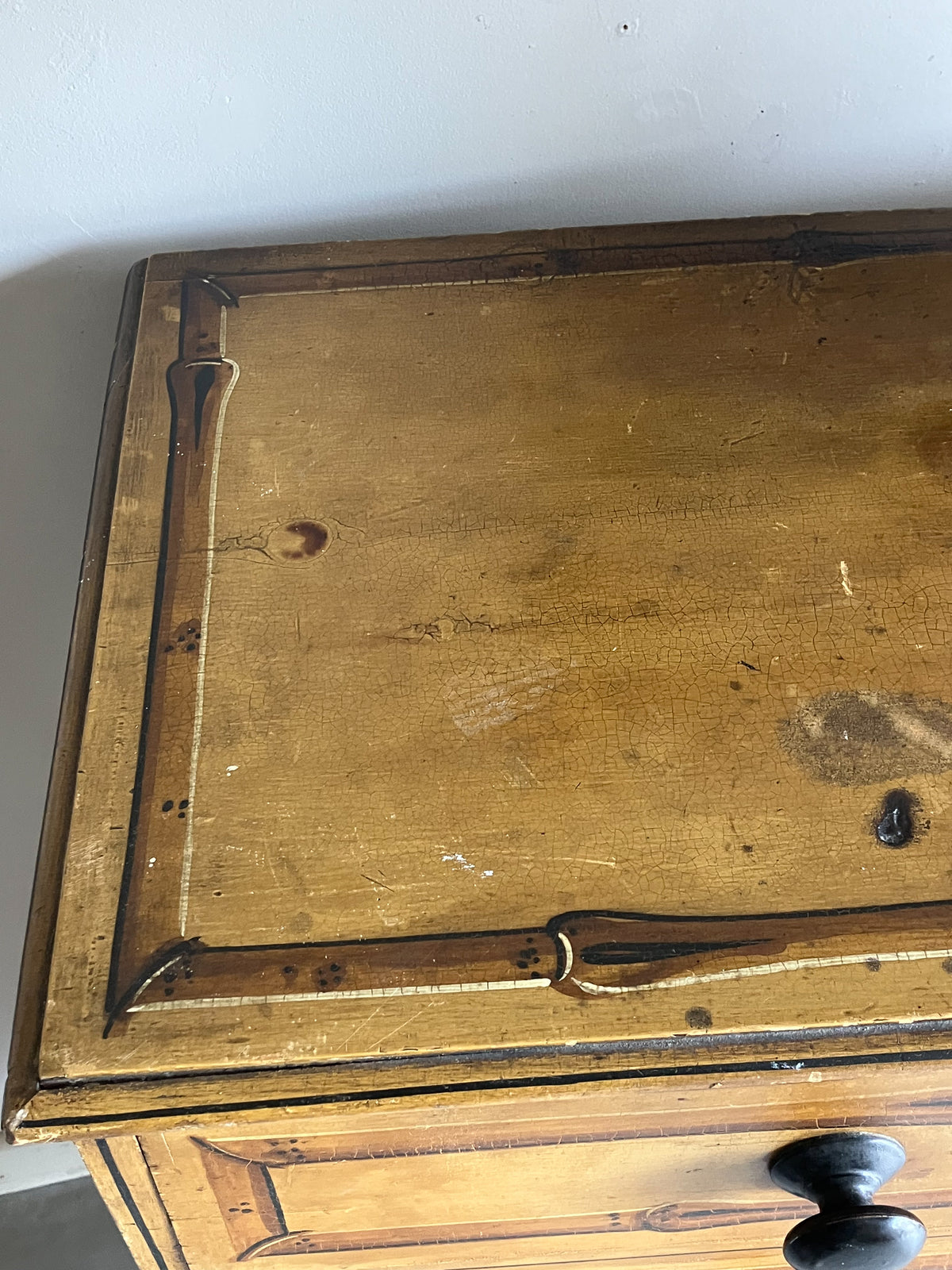 A 19th Century Painted Chest of Drawers