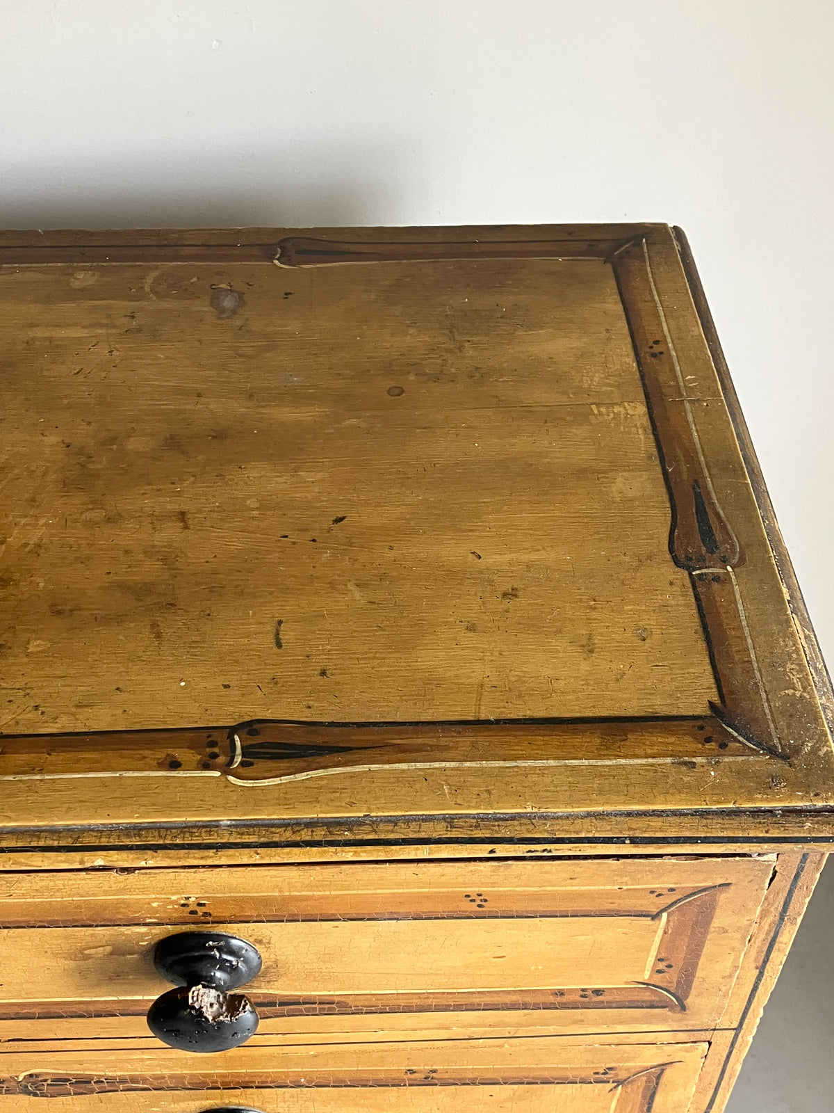 A 19th Century Painted Chest of Drawers