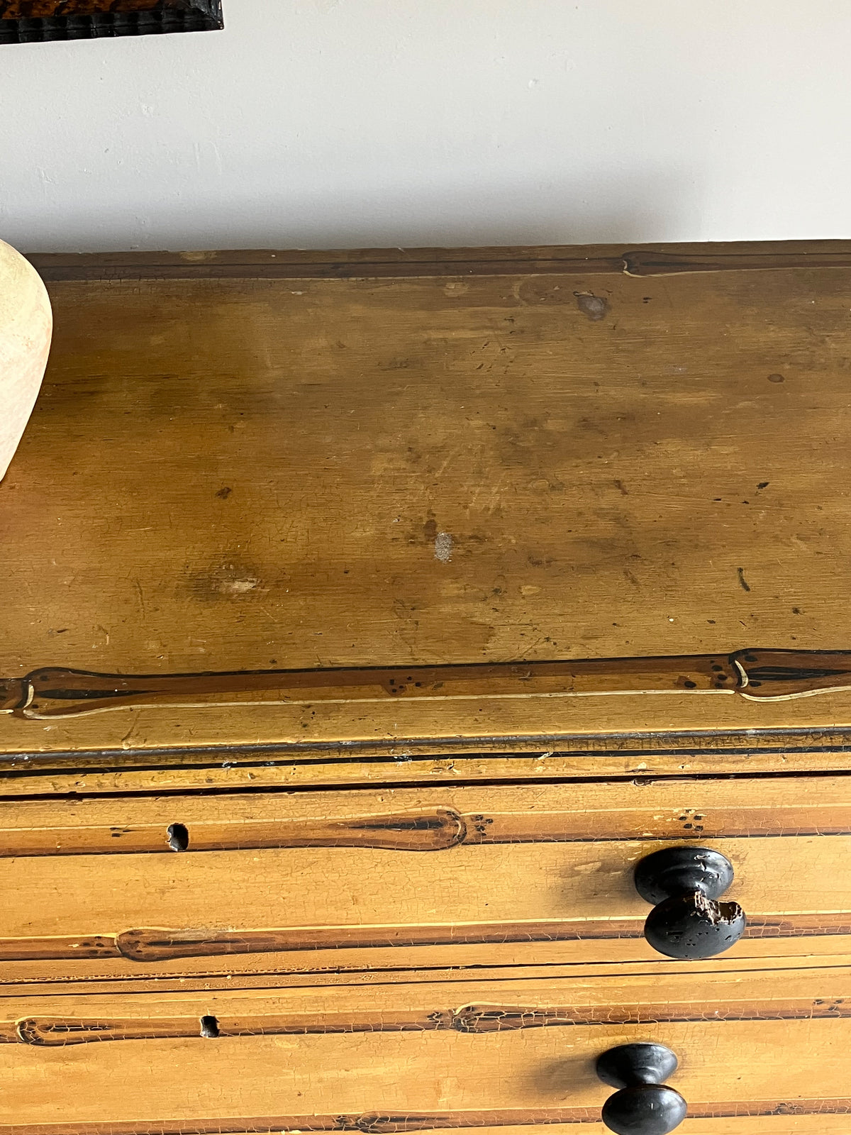 A 19th Century Painted Chest of Drawers