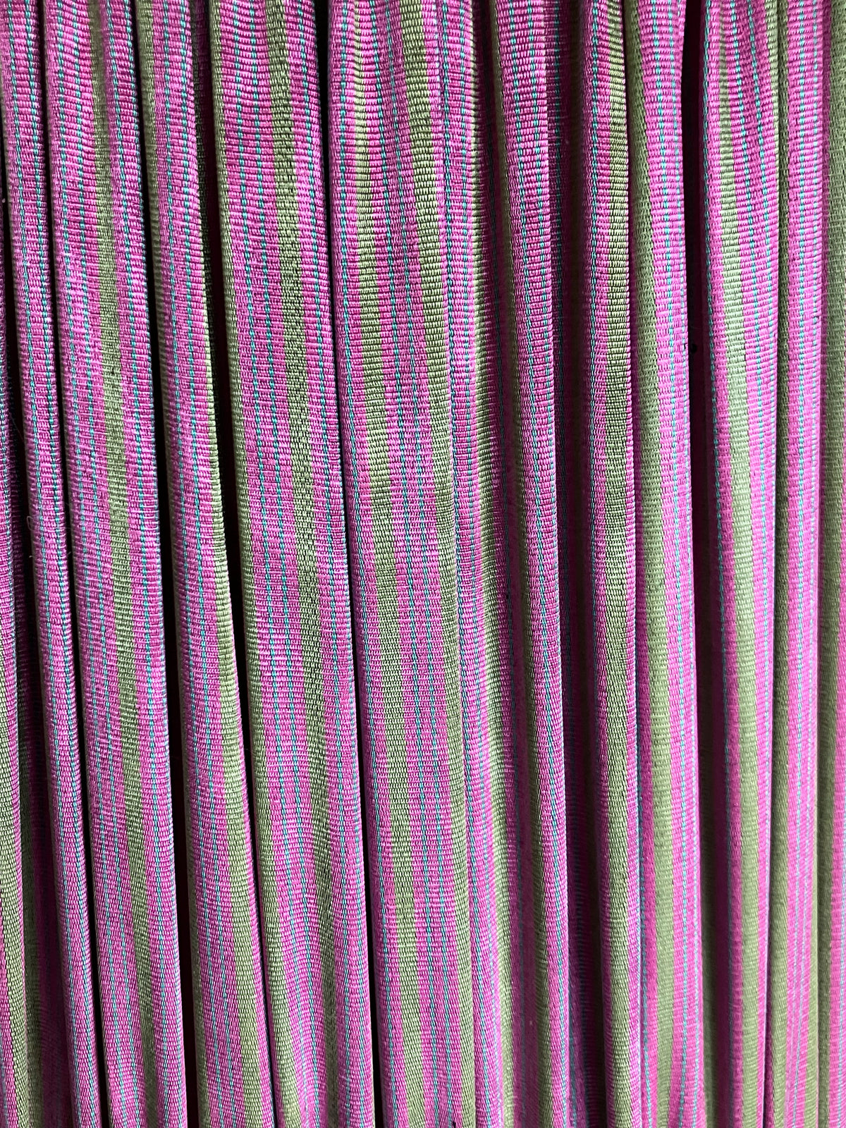 Lampshade in Pink Silk Gaziantep Stripe