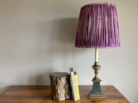 Lampshade in Purple Ikat