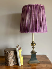 Lampshade in Purple Ikat