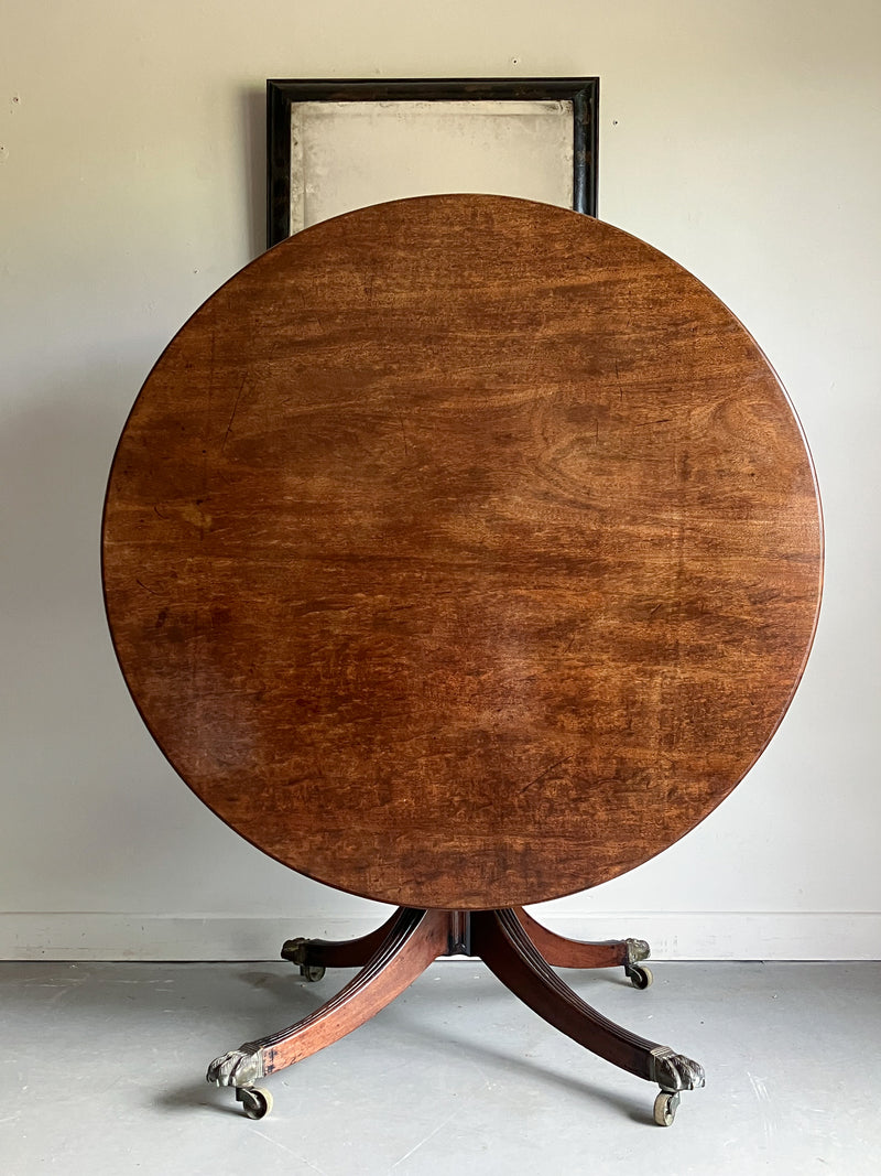 A George III  Mahogany Centre Table