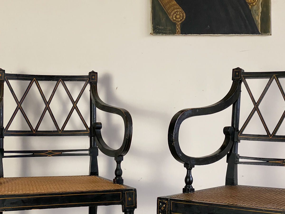 A Pair of Irish Regency Chairs