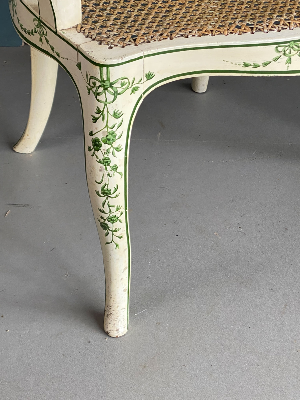 A George III Style Painted Chair