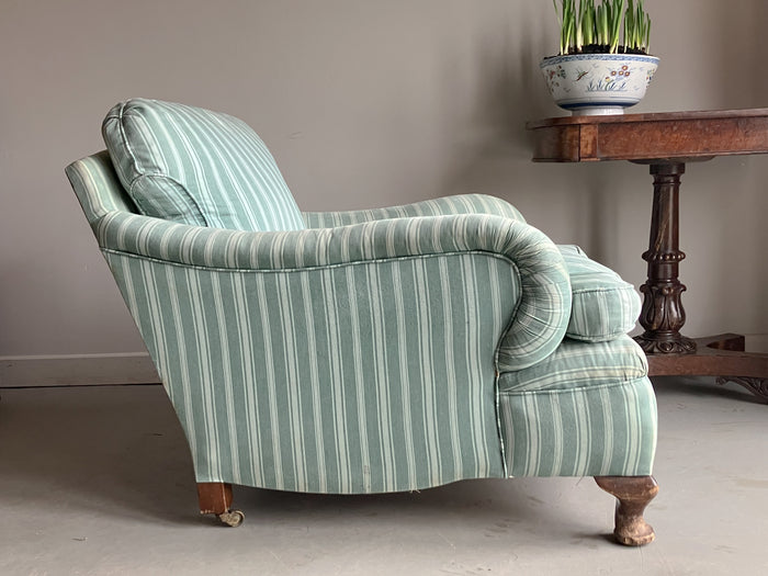 An Early 20th Century Deep Seated Armchair