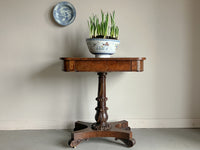 A Regency Burr Oak Table