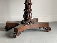 A Regency Burr Oak Table