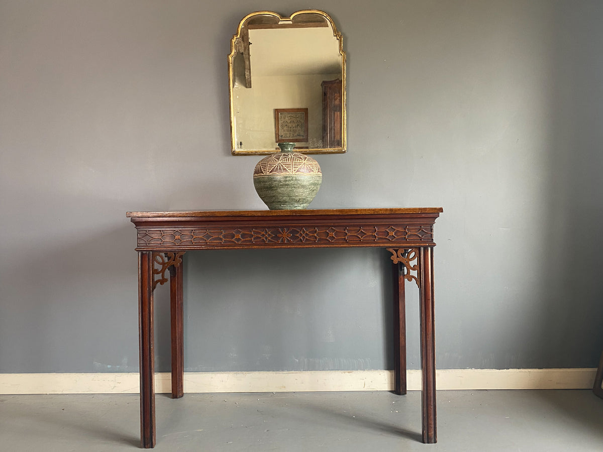 An 18th Century Chinese Chippendale Serving Table