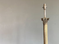 Mid Century Corinthian Column Lamp