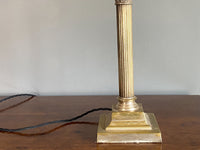 Mid Century Corinthian Column Lamp