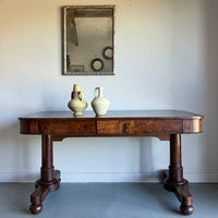 An Early 19th Century Pollard Oak Library Table