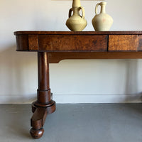 An Early 19th Century Pollard Oak Library Table