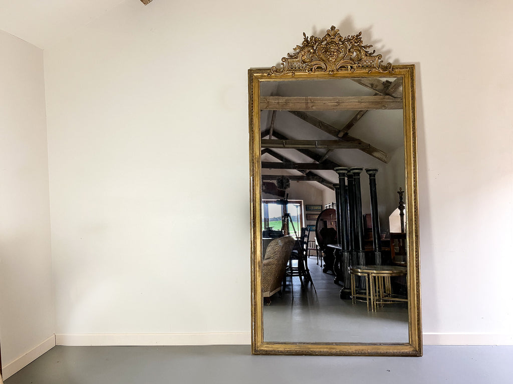 Large 19th Century Giltwood Mirror