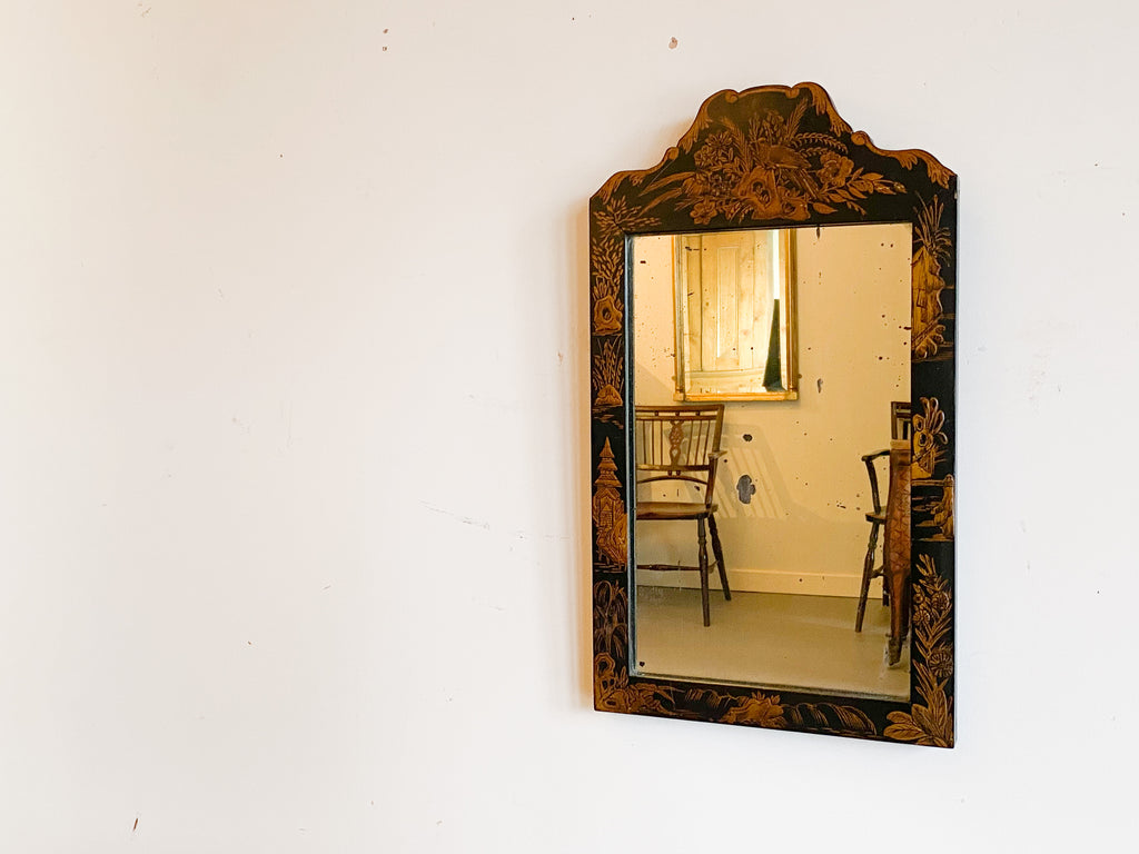 Georgian Lacquer Mirror