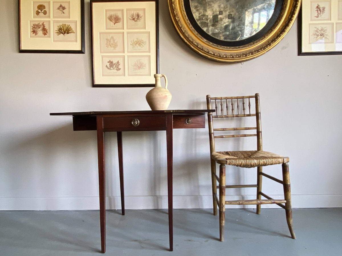 George III Mahogany 'Patience' Table