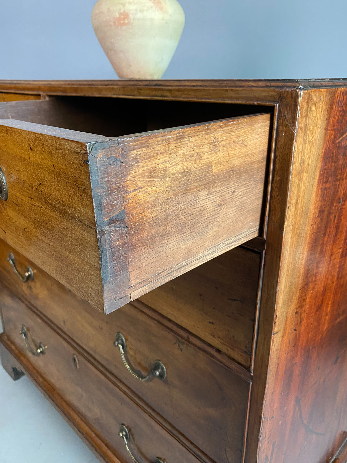 Small George III Mahogany Chest of Drawers