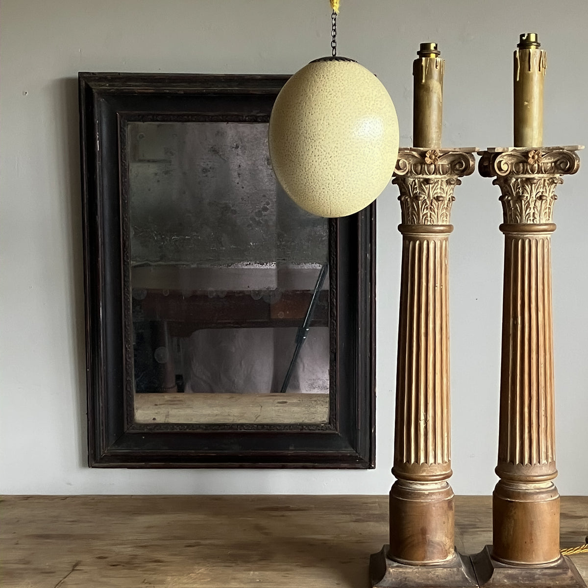 A Pair of 20th Century Italian Lamps