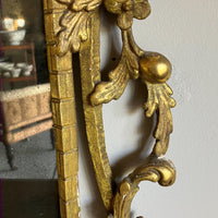 A George III Chippendale Period Giltwood Mirror