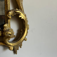 A George III Chippendale Period Giltwood Mirror