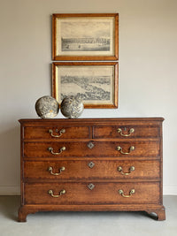 A George III Oak Chest of Drawers