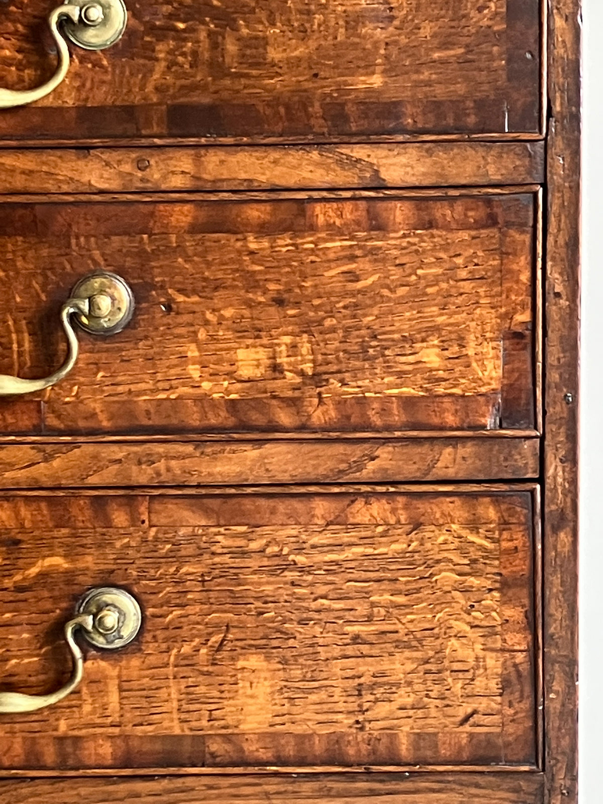 A George III Oak Chest of Drawers