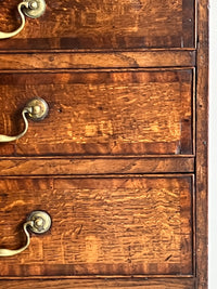 A George III Oak Chest of Drawers