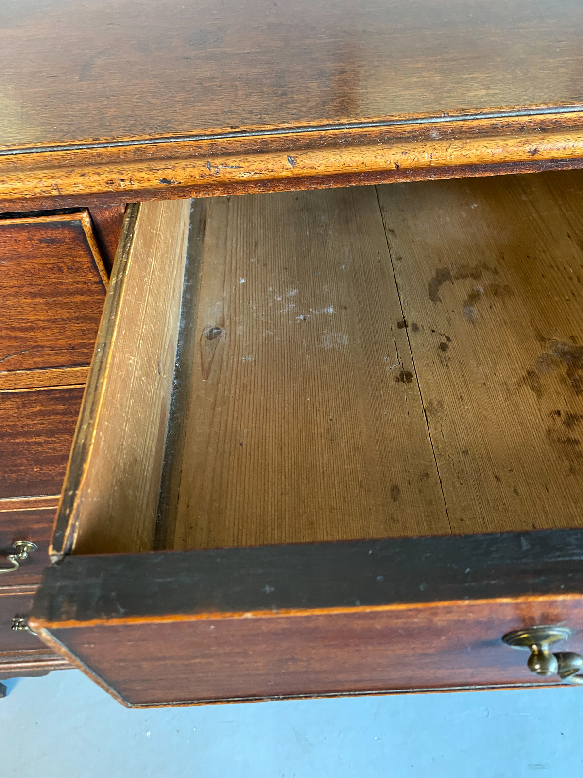 George III Chippendale Style Chest of Drawers