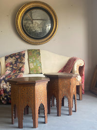 A Near Pair of Hoshiarpur Occasional Tables