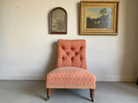 Mid 19th Century Gillows Slipper Chair