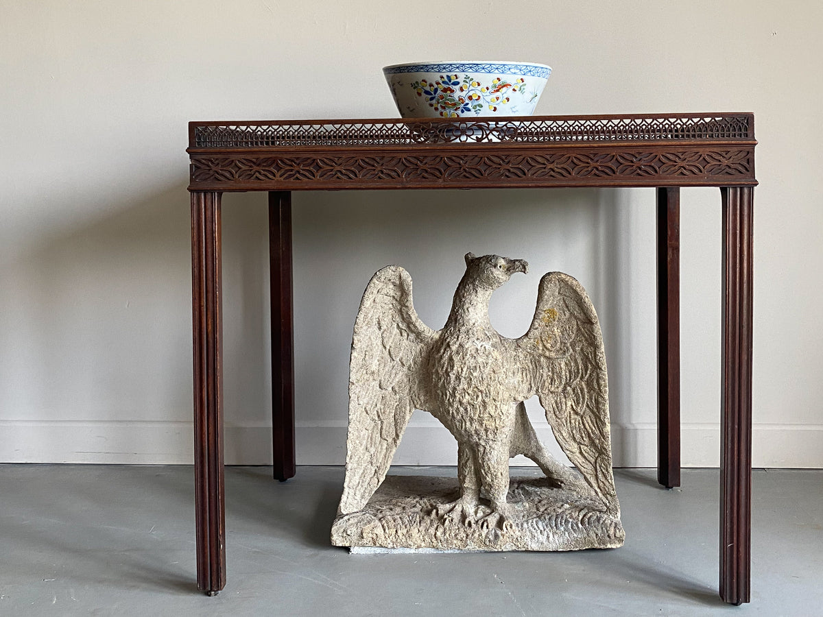 A Superb George III Chippendale Period Silver Table