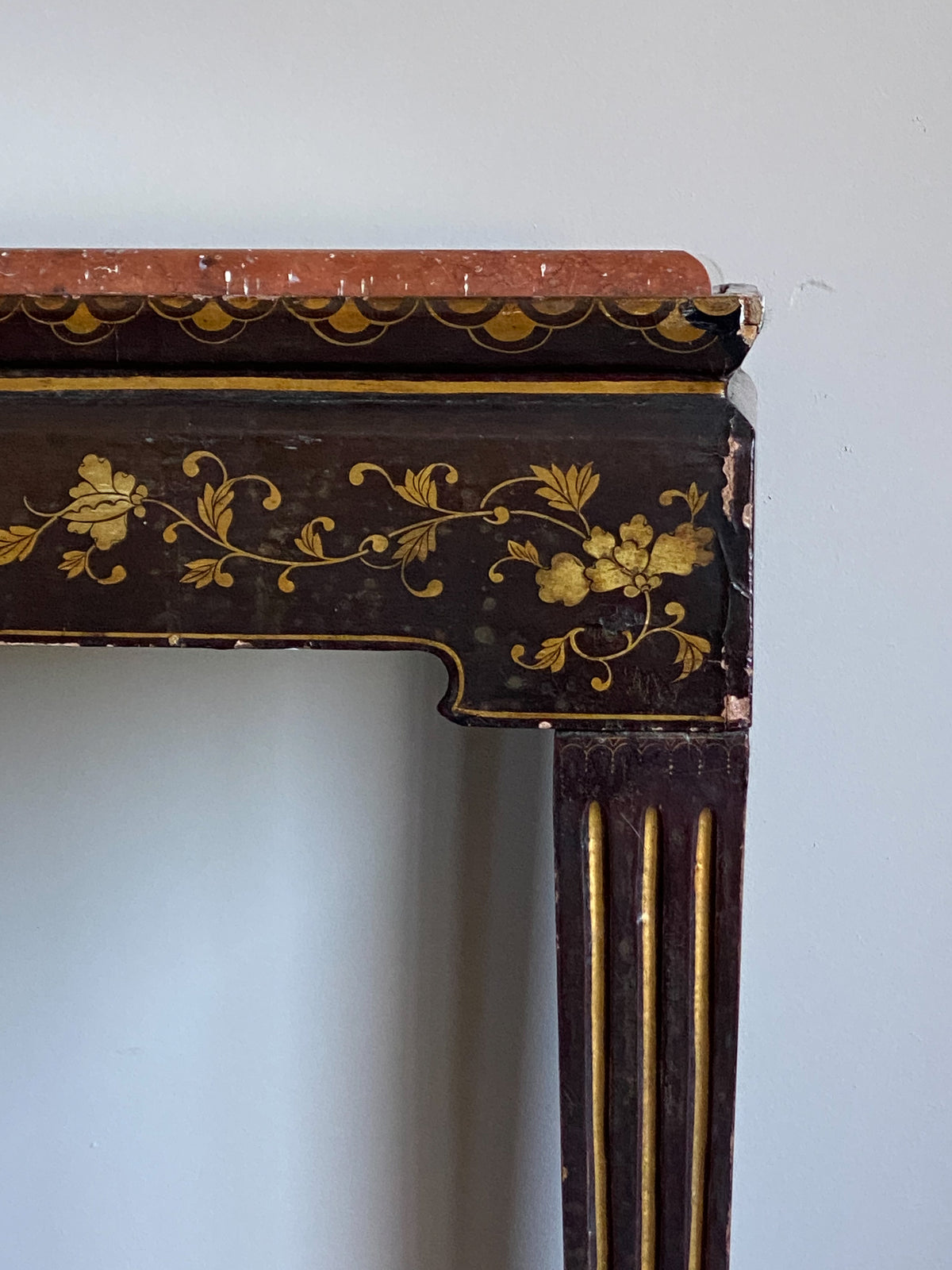 19th Century Lacquered Side Table