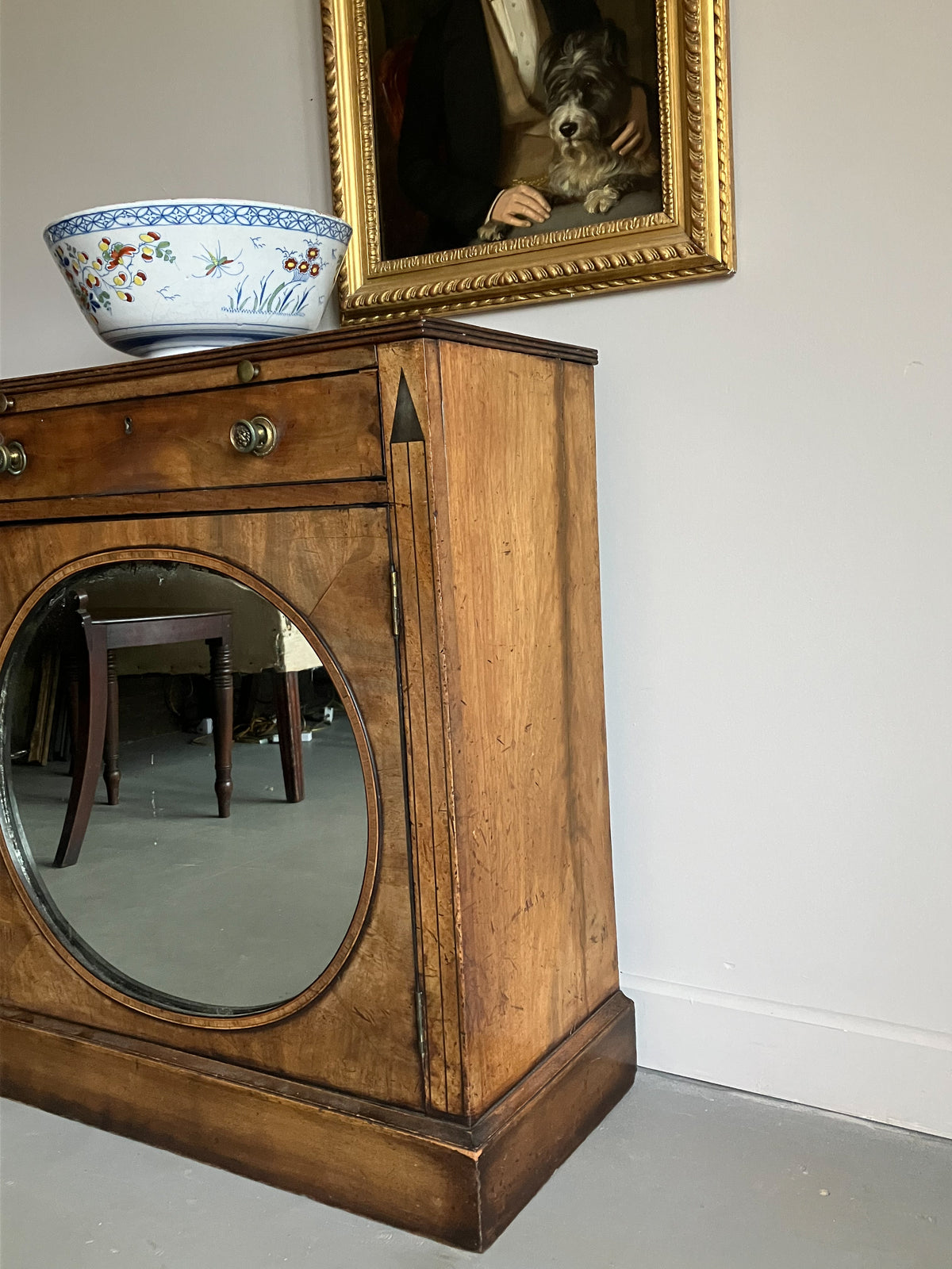 An Unusual Late 18th Century Side Cabinet