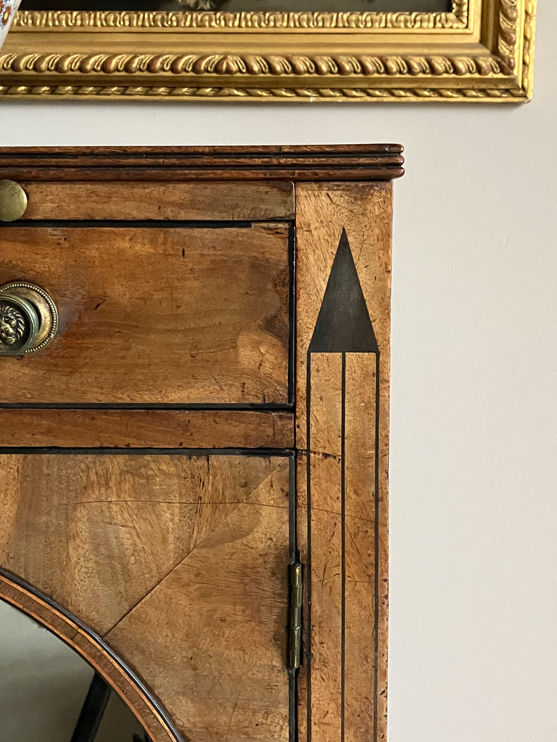 An Unusual Late 18th Century Side Cabinet