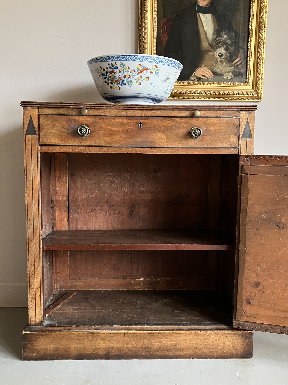 An Unusual Late 18th Century Side Cabinet