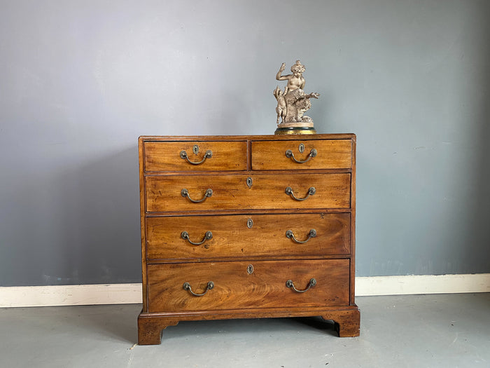 Small George III Mahogany Chest of Drawers