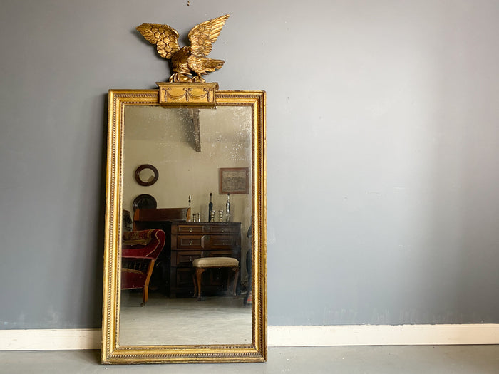 Large Regency Giltwood Pier Mirror