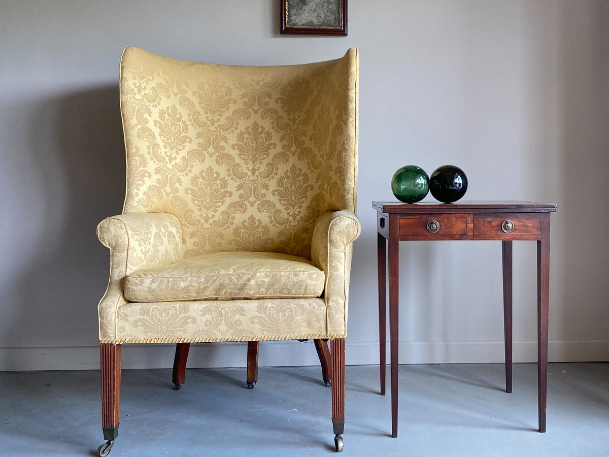 A George III Barrel Back Armchair