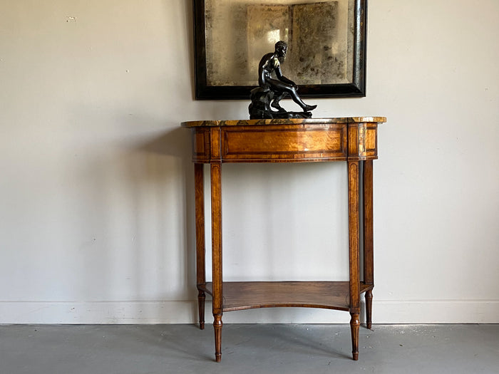 An 18th Century Satinwood Console Table