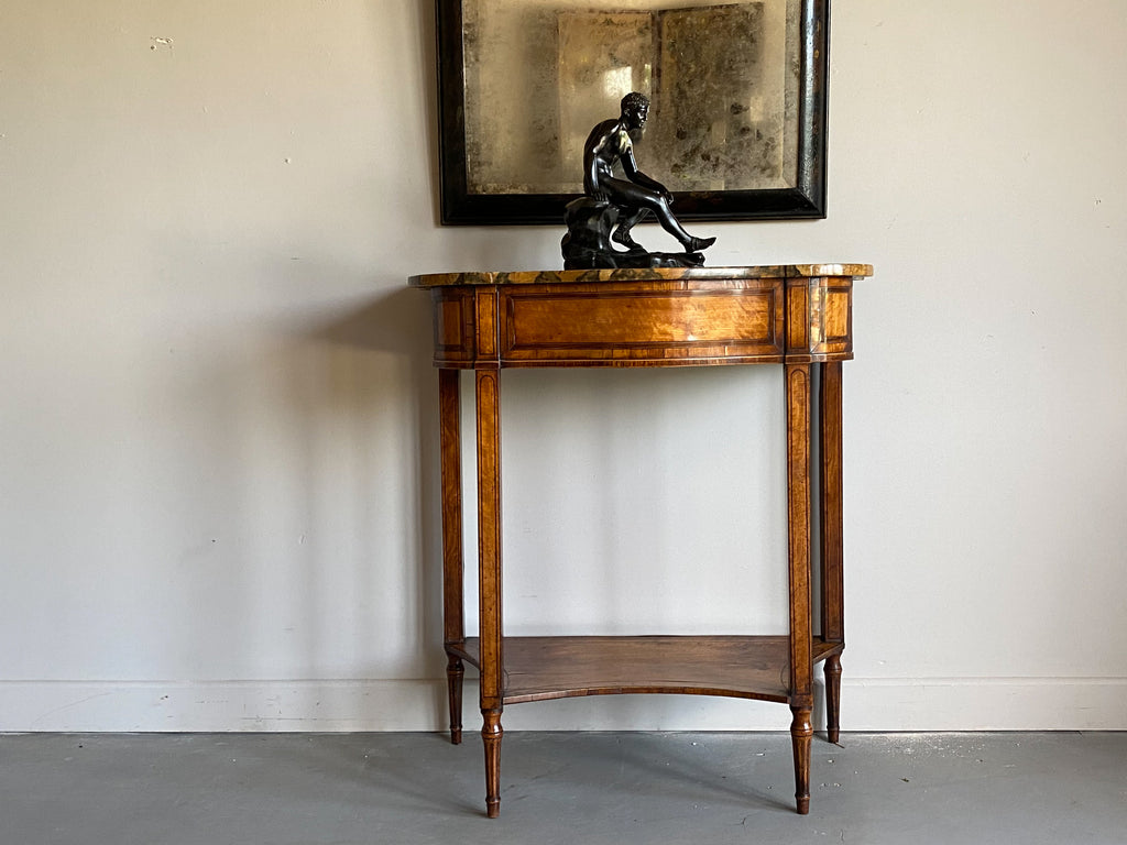 An 18th Century Satinwood Console Table