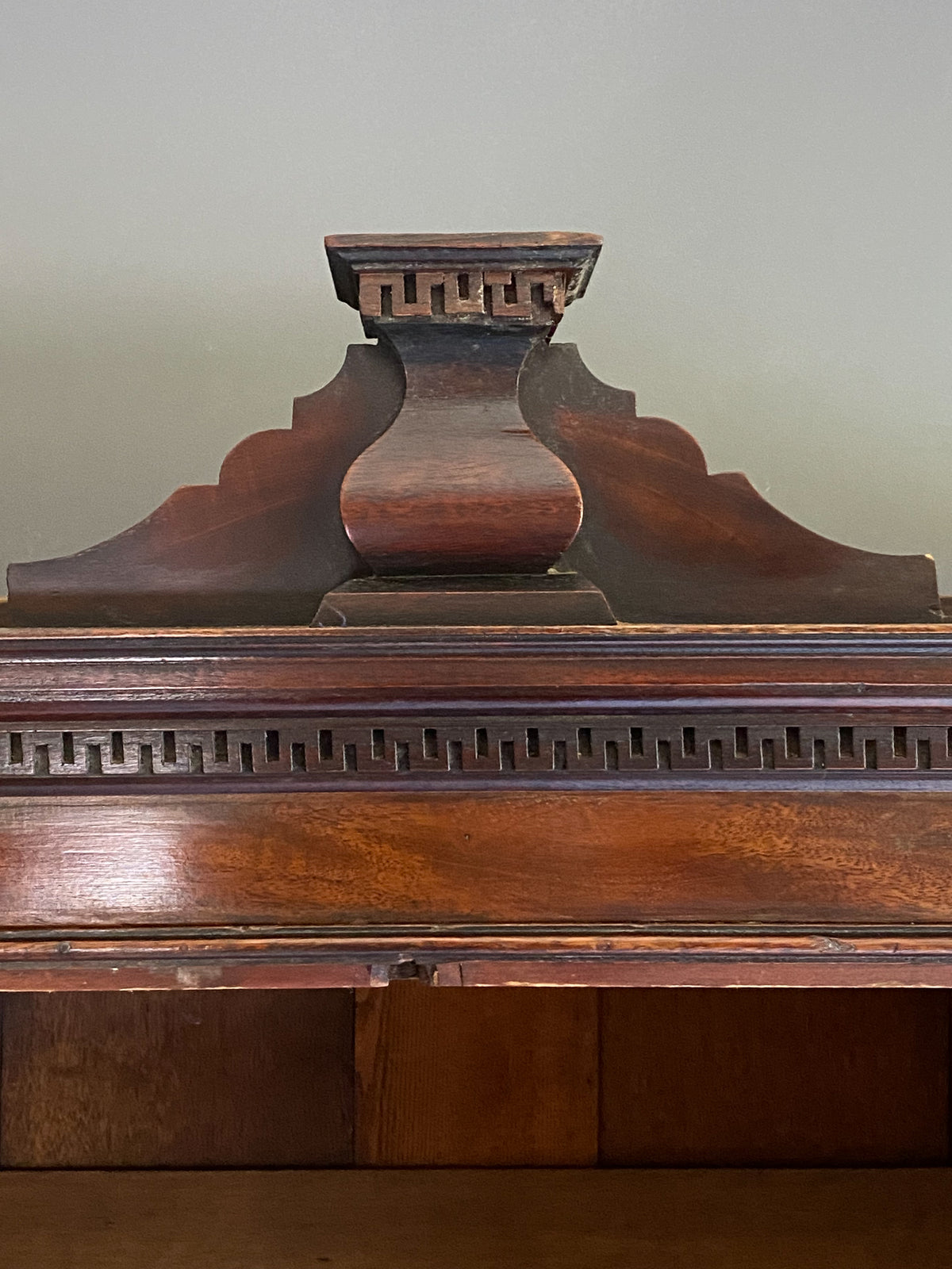 George III Mahogany Linen Press