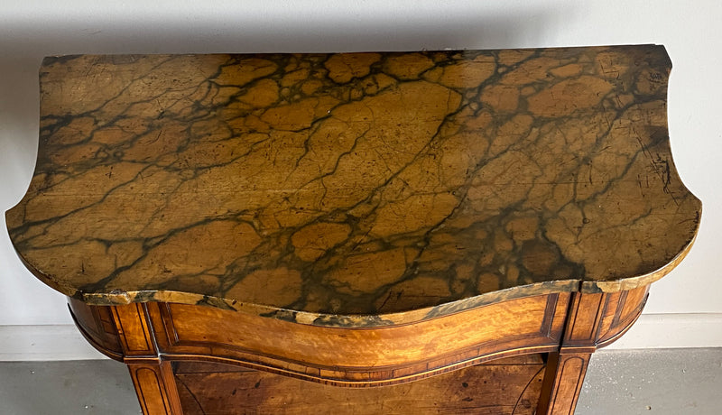 An 18th Century Satinwood Console Table