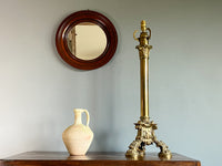 George IV Brass Lamp by Palmer & Co.