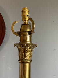 George IV Brass Lamp by Palmer & Co.