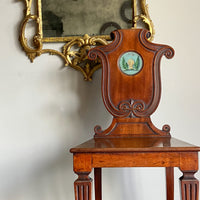 A George IV Mahogany Hall Chair